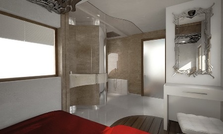 Từ giường ngủ nhìn ra